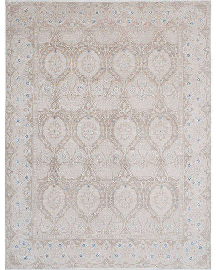 Serenity 8' 10" X 11' 7" Hand Knotted Wool Rug 8' 10" X 11' 7" (269 X 353) / Brown / Wool