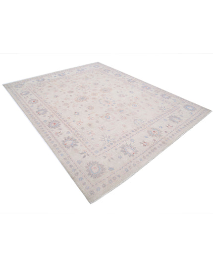 Serenity 7' 11" X 9' 9" Hand Knotted Wool Rug 7' 11" X 9' 9" (241 X 297) / Ivory / Wool