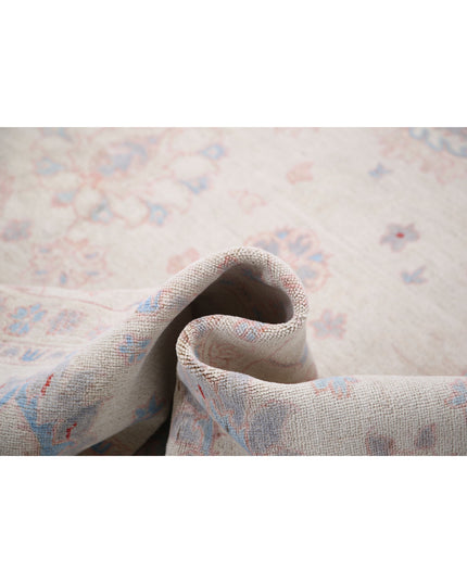 Serenity 7' 11" X 9' 9" Hand Knotted Wool Rug 7' 11" X 9' 9" (241 X 297) / Ivory / Wool