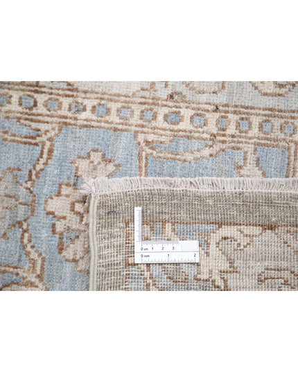 Serenity 7' 8" X 9' 8" Hand Knotted Wool Rug 7' 8" X 9' 8" (234 X 295) / Green / Wool