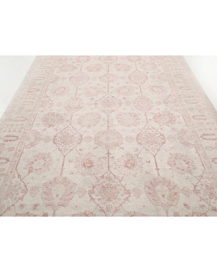 Serenity 8' 6" X 17' 5" Hand Knotted Wool Rug 8' 6" X 17' 5" (259 X 531) / Ivory / Wool