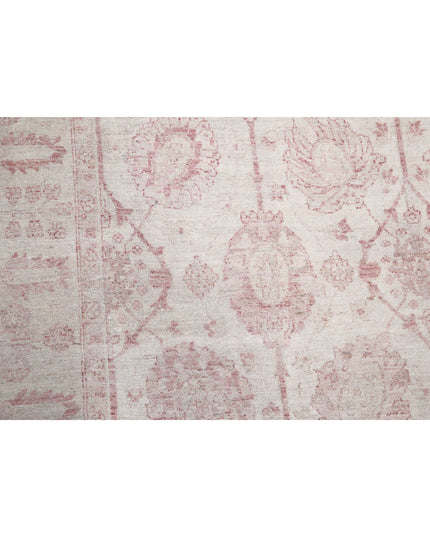 Serenity 8' 6" X 17' 5" Hand Knotted Wool Rug 8' 6" X 17' 5" (259 X 531) / Ivory / Wool