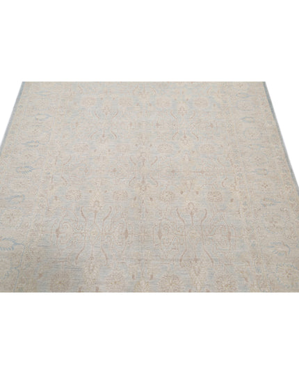 Serenity 4' 10" X 6' 10" Hand Knotted Wool Rug 4' 10" X 6' 10" (147 X 208) / Ivory / Wool