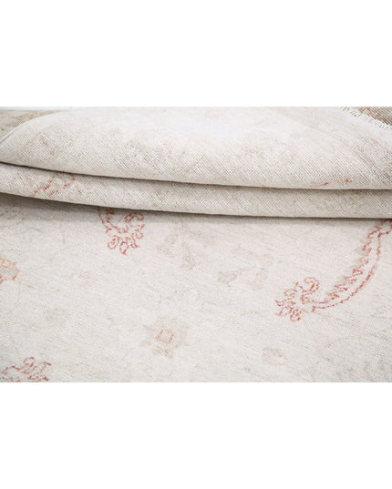 Serenity 4' 11" X 7' 0" Hand Knotted Wool Rug 4' 11" X 7' 0" (150 X 213) / Ivory / Wool