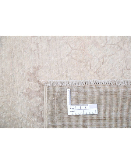 Serenity 6' 1" X 8' 4" Hand Knotted Wool Rug 6' 1" X 8' 4" (185 X 254) / Ivory / Wool