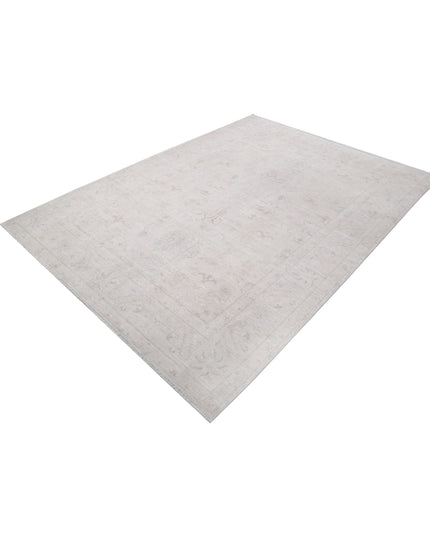 Serenity 6' 1" X 8' 4" Hand Knotted Wool Rug 6' 1" X 8' 4" (185 X 254) / Ivory / Wool