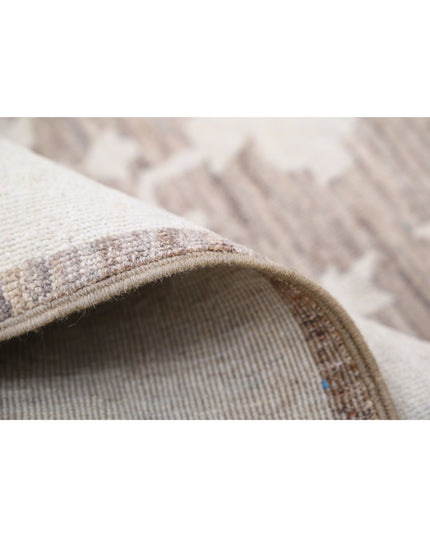 Serenity 6' 0" X 8' 2" Hand Knotted Wool Rug 6' 0" X 8' 2" (183 X 249) / Brown / Wool