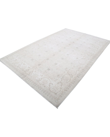 Serenity 6' 6" X 9' 10" Hand Knotted Wool Rug 6' 6" X 9' 10" (198 X 300) / Brown / Wool