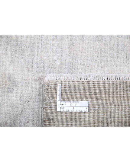 Serenity 6' 3" X 9' 7" Hand Knotted Wool Rug 6' 3" X 9' 7" (191 X 292) / Brown / Wool