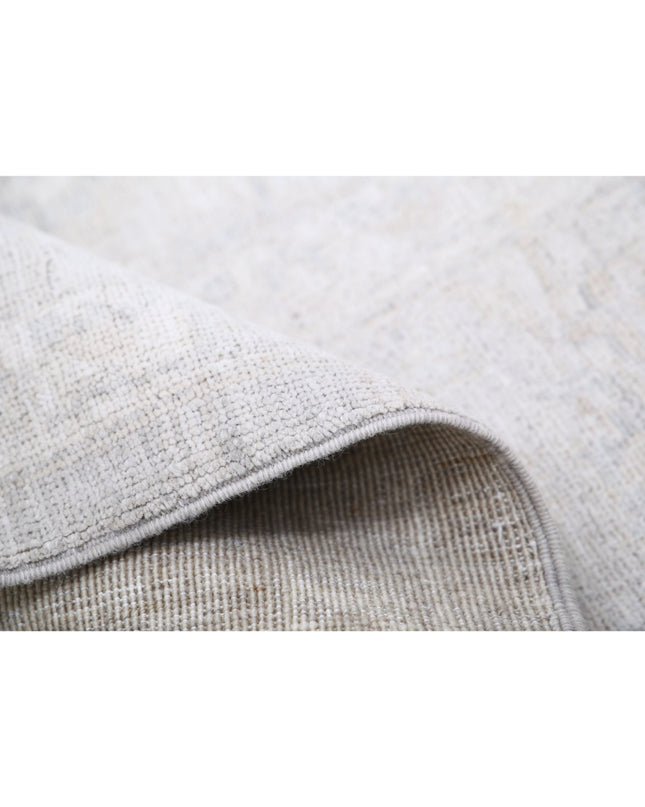 Serenity 6' 3" X 9' 7" Hand Knotted Wool Rug 6' 3" X 9' 7" (191 X 292) / Brown / Wool