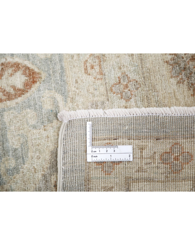Serenity 6' 1" X 8' 10" Hand Knotted Wool Rug 6' 1" X 8' 10" (185 X 269) / Blue / Wool
