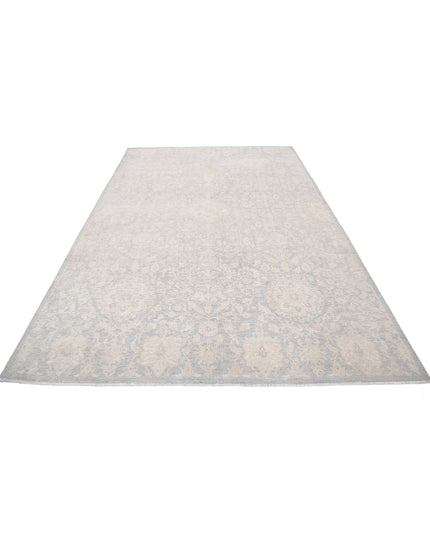 Serenity 6' 10" X 10' 4" Hand Knotted Wool Rug 6' 10" X 10' 4" (208 X 315) / Grey / Wool