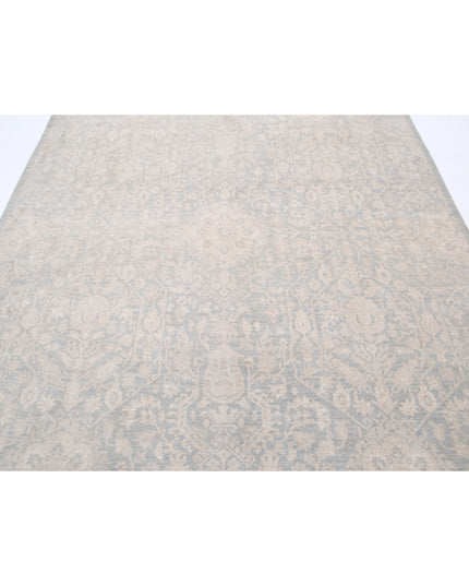 Serenity 6' 10" X 10' 4" Hand Knotted Wool Rug 6' 10" X 10' 4" (208 X 315) / Grey / Wool