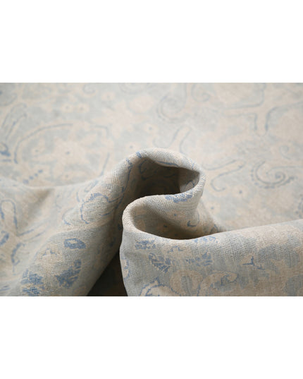 Serenity 5' 11" X 8' 7" Hand Knotted Wool Rug 5' 11" X 8' 7" (180 X 262) / Blue / Wool