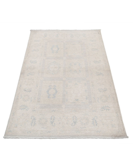 Serenity 3' 1" X 5' 0" Hand Knotted Wool Rug 3' 1" X 5' 0" (94 X 152) / Brown / Wool