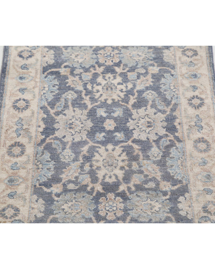Serenity 2' 0" X 2' 11" Hand Knotted Wool Rug 2' 0" X 2' 11" (61 X 89) / Grey / Wool