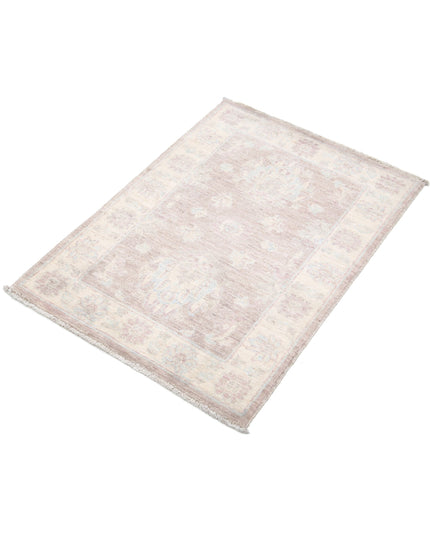 Serenity 2' 2" X 3' 1" Hand Knotted Wool Rug 2' 2" X 3' 1" (66 X 94) / Brown / Wool