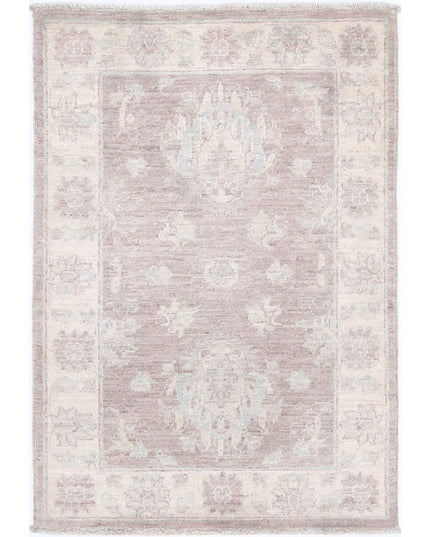 Serenity 2' 2" X 3' 1" Hand Knotted Wool Rug 2' 2" X 3' 1" (66 X 94) / Brown / Wool
