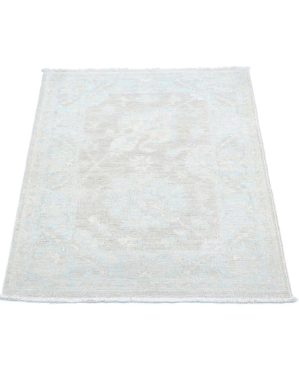 Serenity 2' 2" X 3' 1" Hand Knotted Wool Rug 2' 2" X 3' 1" (66 X 94) / Brown / Wool