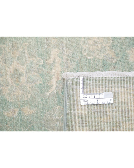 Serenity 2' 0" X 2' 11" Hand Knotted Wool Rug 2' 0" X 2' 11" (61 X 89) / Green / Wool