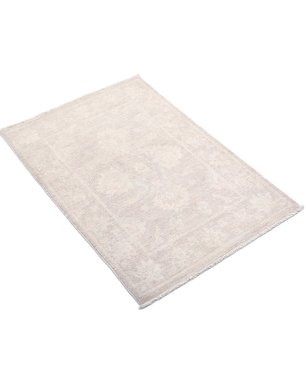 Serenity 2' 1" X 3' 0" Hand Knotted Wool Rug 2' 1" X 3' 0" (63 X 91) / Brown / Wool