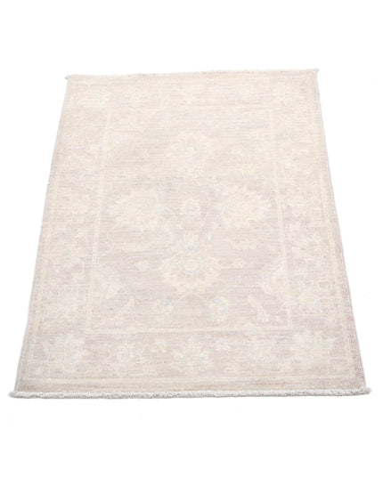 Serenity 2' 1" X 3' 0" Hand Knotted Wool Rug 2' 1" X 3' 0" (63 X 91) / Brown / Wool