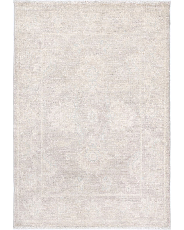 Serenity 2' 1" X 3' 0" Hand Knotted Wool Rug 2' 1" X 3' 0" (63 X 91) / Brown / Wool