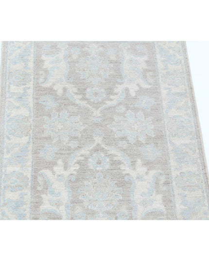 Serenity 2' 0" X 2' 10" Hand Knotted Wool Rug 2' 0" X 2' 10" (61 X 86) / Brown / Wool