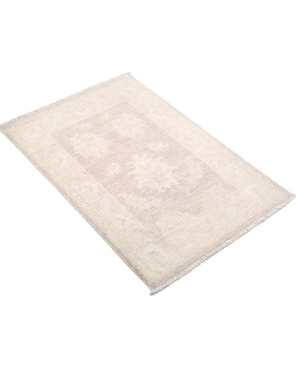 Serenity 2' 1" X 3' 1" Hand Knotted Wool Rug 2' 1" X 3' 1" (63 X 94) / Brown / Wool