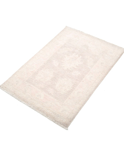 Serenity 2' 1" X 3' 1" Hand Knotted Wool Rug 2' 1" X 3' 1" (63 X 94) / Brown / Wool