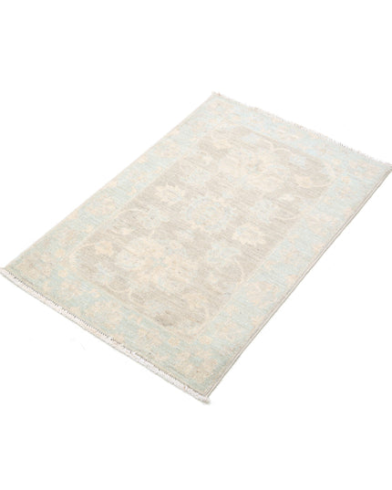 Serenity 2' 0" X 3' 0" Hand Knotted Wool Rug 2' 0" X 3' 0" (61 X 91) / Brown / Wool