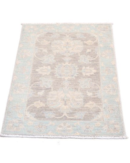 Serenity 2' 0" X 3' 0" Hand Knotted Wool Rug 2' 0" X 3' 0" (61 X 91) / Brown / Wool