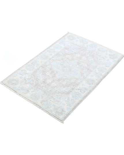 Serenity 2' 0" X 2' 11" Hand Knotted Wool Rug 2' 0" X 2' 11" (61 X 89) / Brown / Wool