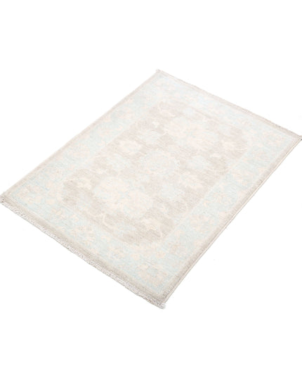 Serenity 2' 0" X 2' 10" Hand Knotted Wool Rug 2' 0" X 2' 10" (61 X 86) / Brown / Wool