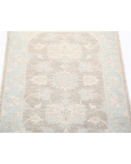 Serenity 2' 0" X 2' 10" Hand Knotted Wool Rug 2' 0" X 2' 10" (61 X 86) / Brown / Wool
