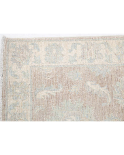 Serenity 2' 3" X 3' 3" Hand Knotted Wool Rug 2' 3" X 3' 3" (69 X 99) / Brown / Wool