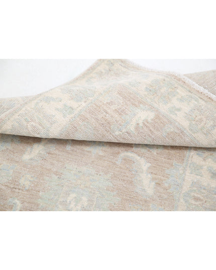 Serenity 2' 3" X 3' 3" Hand Knotted Wool Rug 2' 3" X 3' 3" (69 X 99) / Brown / Wool