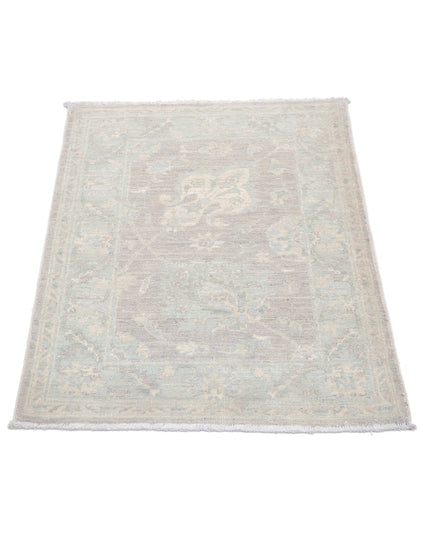 Serenity 2' 3" X 2' 11" Hand Knotted Wool Rug 2' 3" X 2' 11" (69 X 89) / Brown / Wool