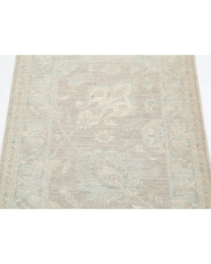 Serenity 2' 3" X 2' 11" Hand Knotted Wool Rug 2' 3" X 2' 11" (69 X 89) / Brown / Wool