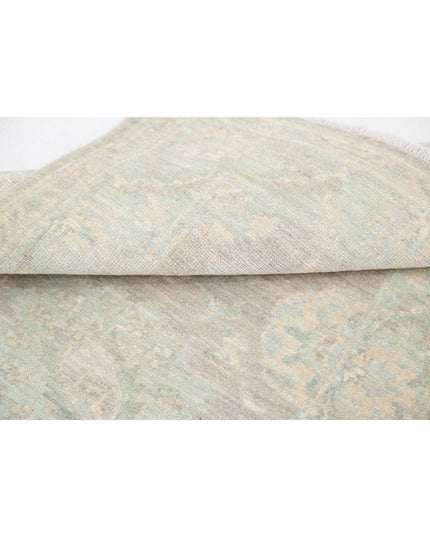 Serenity 2' 3" X 2' 11" Hand Knotted Wool Rug 2' 3" X 2' 11" (69 X 89) / Brown / Wool