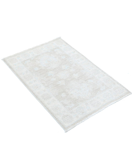 Serenity 2' 2" X 3' 2" Hand Knotted Wool Rug 2' 2" X 3' 2" (66 X 97) / Brown / Wool