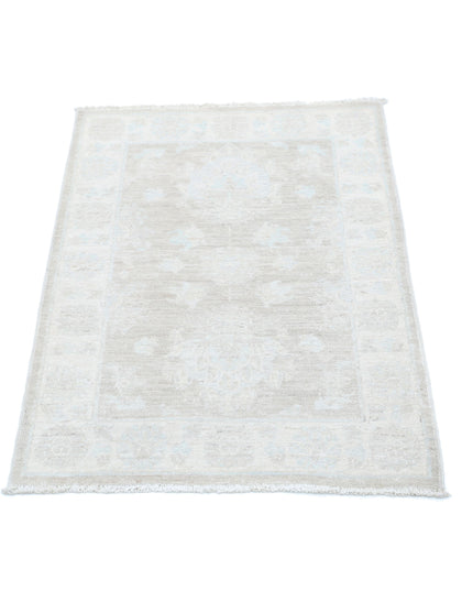 Serenity 2' 2" X 3' 2" Hand Knotted Wool Rug 2' 2" X 3' 2" (66 X 97) / Brown / Wool