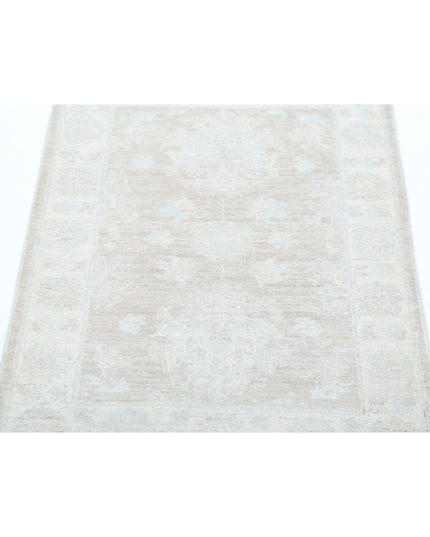 Serenity 2' 2" X 3' 2" Hand Knotted Wool Rug 2' 2" X 3' 2" (66 X 97) / Brown / Wool