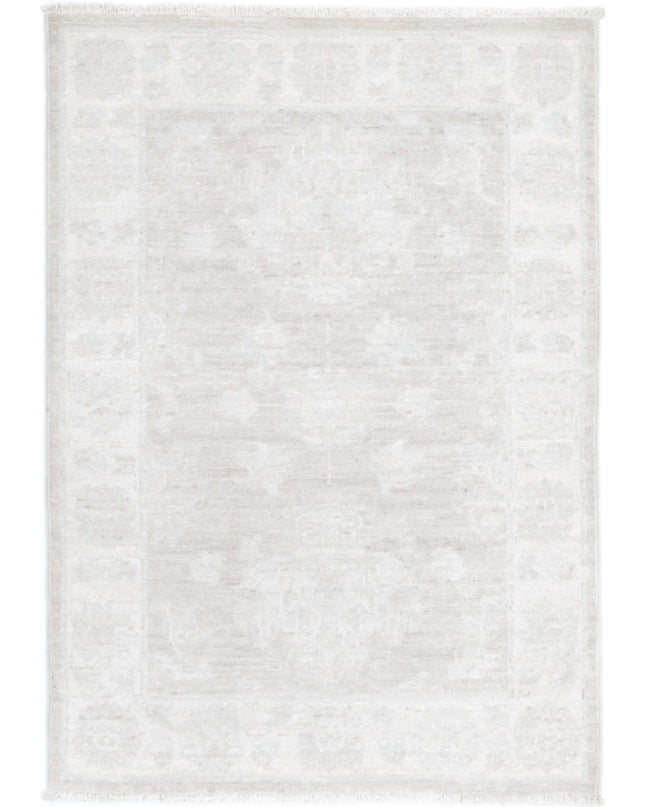 Serenity 2' 2" X 3' 2" Hand Knotted Wool Rug 2' 2" X 3' 2" (66 X 97) / Brown / Wool