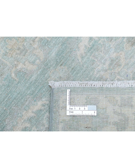 Serenity 2' 0" X 2' 11" Hand Knotted Wool Rug 2' 0" X 2' 11" (61 X 89) / Green / Wool