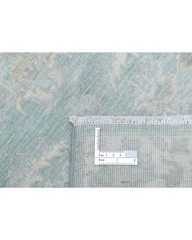 Serenity 2' 0" X 2' 11" Hand Knotted Wool Rug 2' 0" X 2' 11" (61 X 89) / Green / Wool