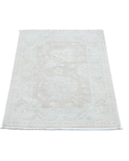 Serenity 2' 0" X 3' 1" Hand Knotted Wool Rug 2' 0" X 3' 1" (61 X 94) / Brown / Wool