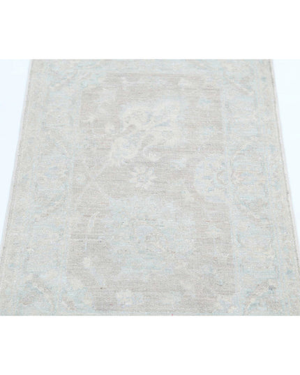 Serenity 2' 0" X 3' 1" Hand Knotted Wool Rug 2' 0" X 3' 1" (61 X 94) / Brown / Wool