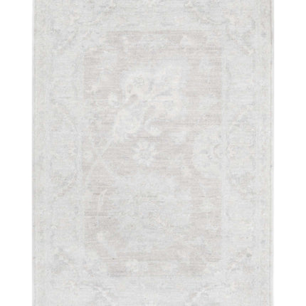 Serenity 2' 0" X 3' 1" Hand Knotted Wool Rug 2' 0" X 3' 1" (61 X 94) / Brown / Wool