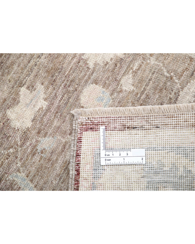 Serenity 2' 0" X 3' 1" Hand Knotted Wool Rug 2' 0" X 3' 1" (61 X 94) / Brown / Wool